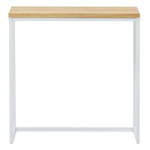 Recibidor iCub Industrial Big Wood Blanco madera acabado natural estilo nórdico Industrial Box Furniture - Imagen 4
